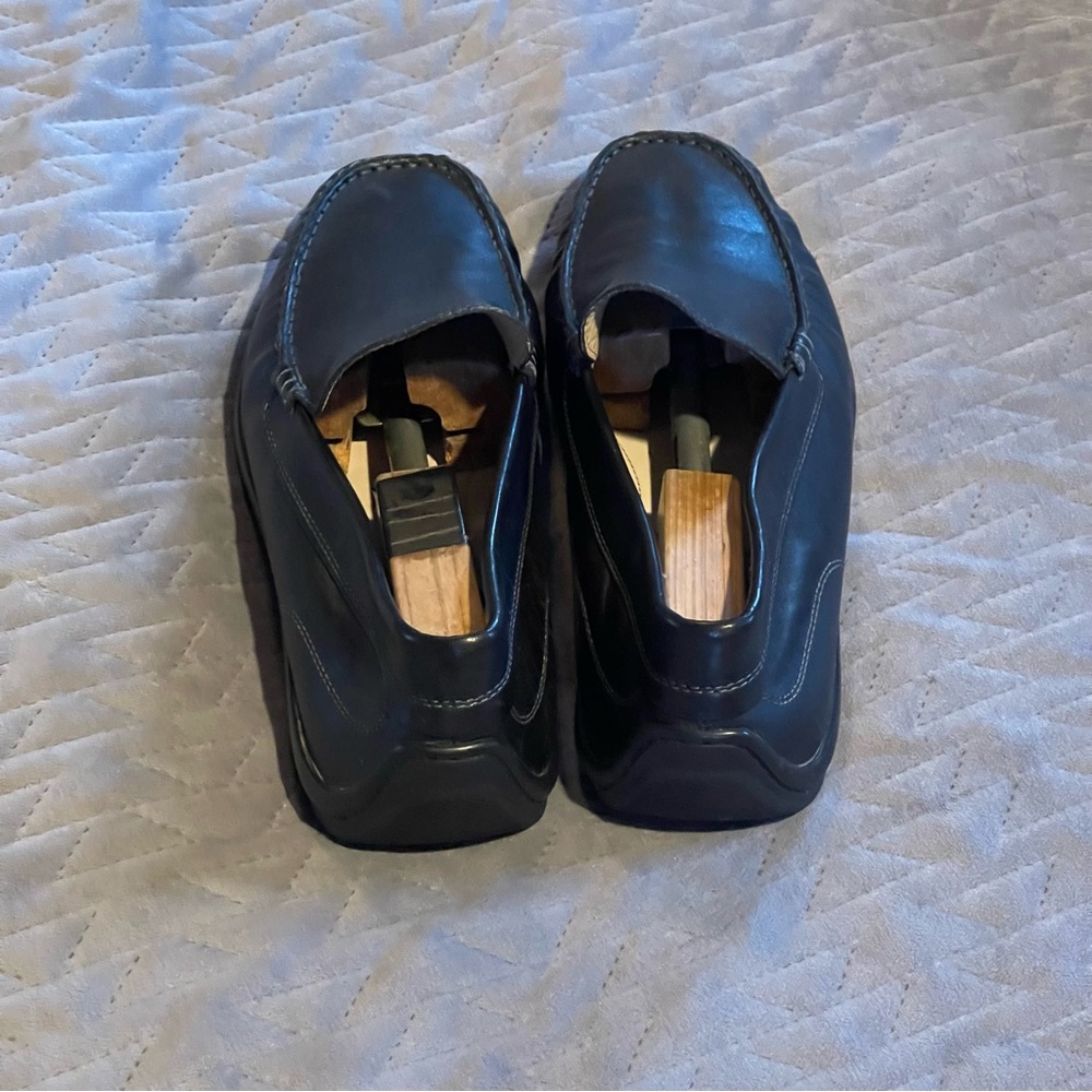 Ecco slip on shoes men’s size 46 US 12-12.5 pre-owned condition black - Picture 3 of 8